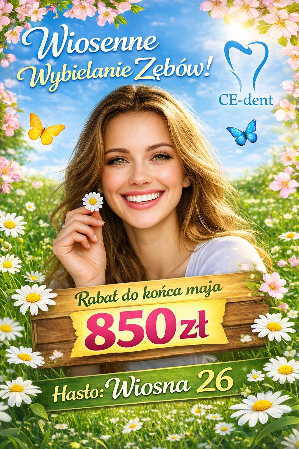 Wiosenne wybielanie zębów