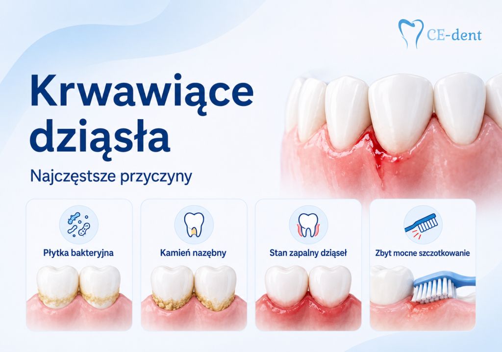 Krwawiące dziąsła – najczęstsze przyczyny i stan zapalny dziąseł